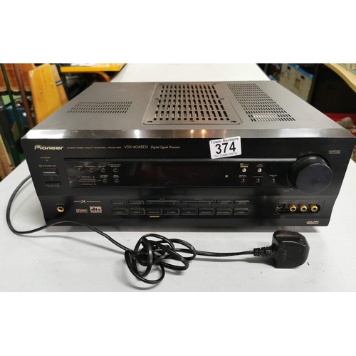 422 - Pioneer VSX-808RDS mutli channel receiver & digital signal processor mpeg in good order