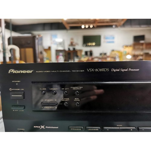 422 - Pioneer VSX-808RDS mutli channel receiver & digital signal processor mpeg in good order