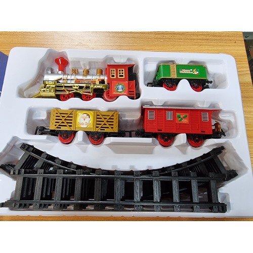 Christmas workshop deluxe train hot sale set