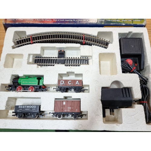 9 - A boxed Hornby R841 industrial freight electric train set, OO gauge in hardly used clean condition -... 