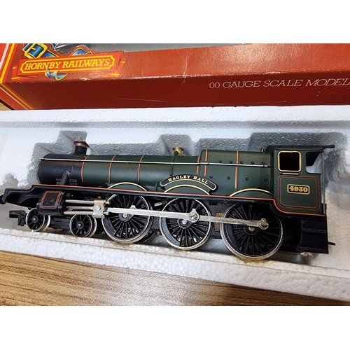 24 - A boxed Hornby R313G GWR Hagley Hall locomotive and tender, boxed in very clean condition, tested as... 