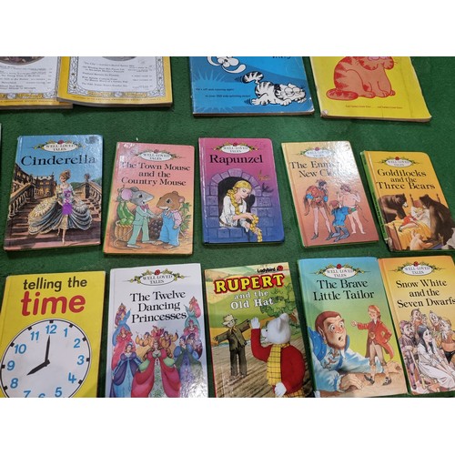 30 - A large collection of various children's books, National Geographic magazines and children's audio b... 