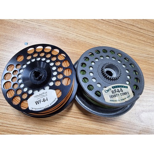 4x good quality fly fishing reels all by Orvis including a good