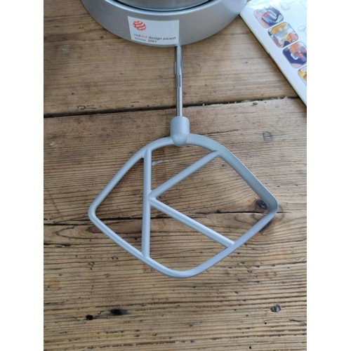 100 - A Kenwood mixer complete with K shaped Dough mixer along with blender and a Cookworks toaster oven, ... 