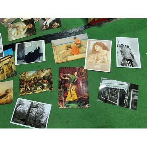 66 - A very large collection (box full) of various photographs and postcards covering various subjects in... 