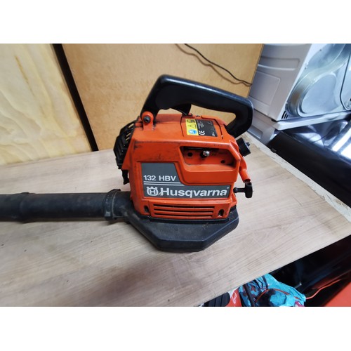 146 - Husqvarna petrol 132 HBV leaf blower in good working order