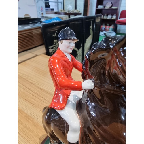 360 - A fine quality Beswick 'Tally Ho' hunting scene figure set 1994, for the Beswick centenary includes ... 