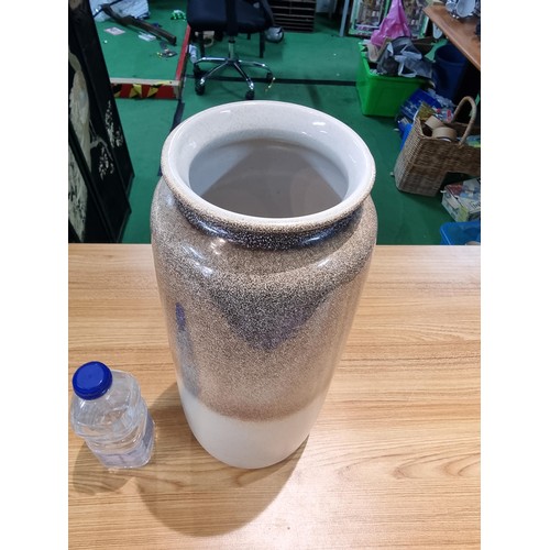 361 - A tall vintage west German vase in good clean condition with no damage, has a height of 41.5cm diame... 