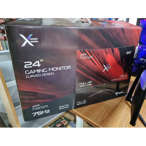 01 - A complete comprehensive gaming pc setup. To include a cube custom gaming PC in cube coolmaster case... 