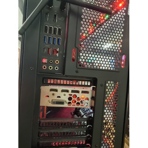 01 - A complete comprehensive gaming pc setup. To include a cube custom gaming PC in cube coolmaster case... 
