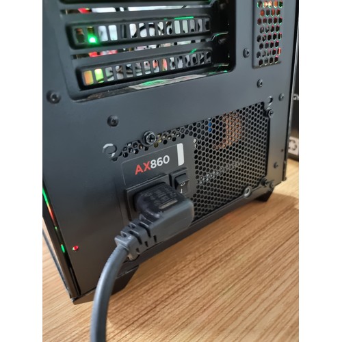 01 - A complete comprehensive gaming pc setup. To include a cube custom gaming PC in cube coolmaster case... 