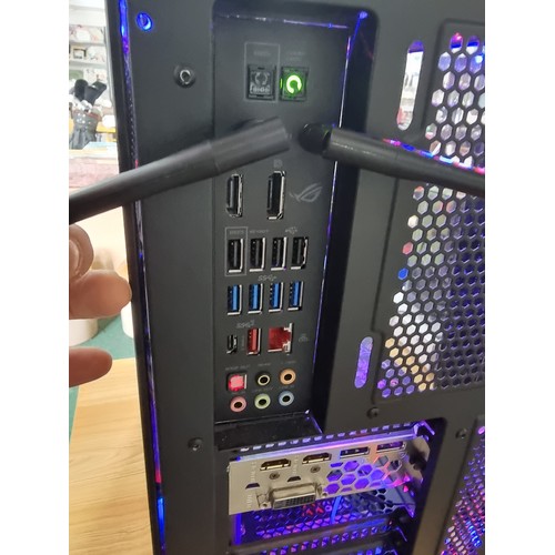 01 - A complete comprehensive gaming pc setup. To include a cube custom gaming PC in cube coolmaster case... 