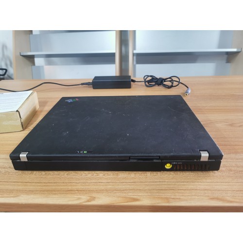 48 - A Lenovo Thinkpad T60 laptop running windows 7, has been completely wiped ready for the new user, al... 