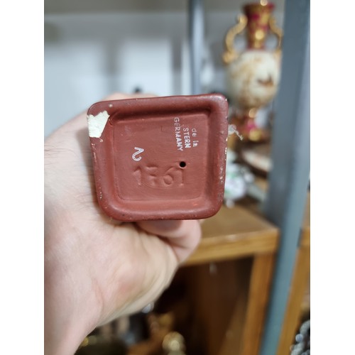 340 - A shelf full of good quality collectables including an interesting antique blue and white Chinese va... 