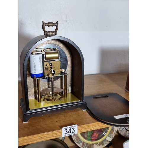 A rare collectable electro mechanical battery operated wooden