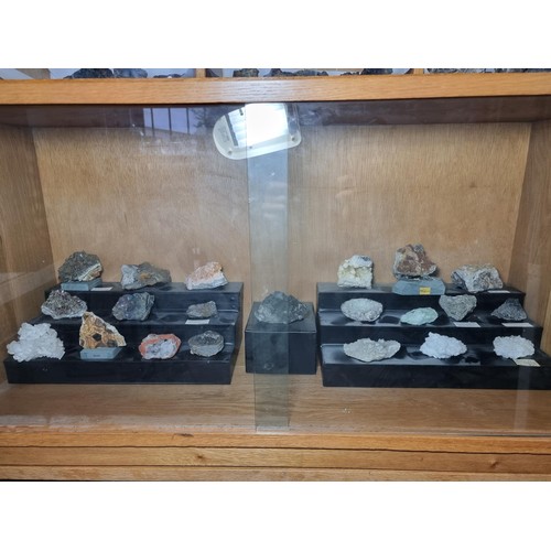 A large collection of good mineral and semi precious stone