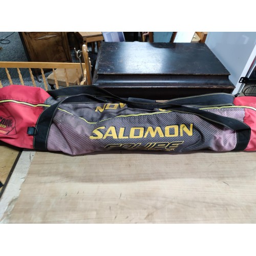 salomon equipe 9100 skis RS8 (and Shift) the new QST 100 is noticeably more powerful and directional without becoming overly demanding Salomon N QST 100 Skis