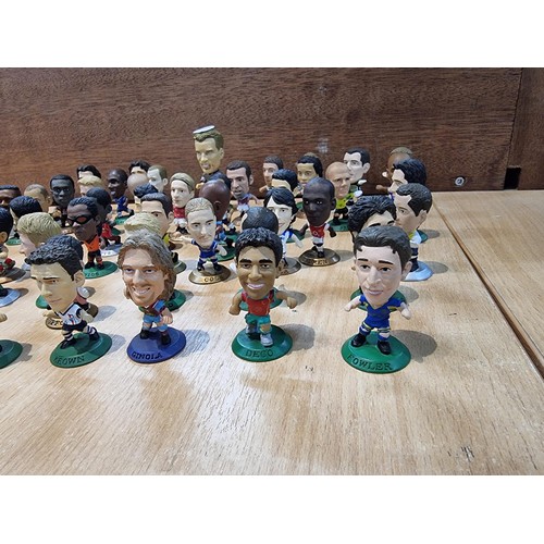 139 - A large collection of approx 55x miniature football figurines by Corinthian  dated between 1999-2004... 