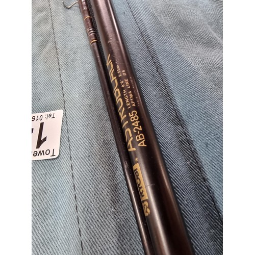 149 - A Ryobi astro black flyrod in very clean hardly used condition. Length is 8'6