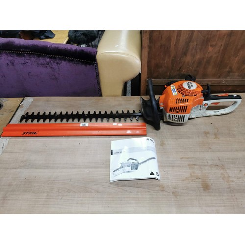 99 - Petrol Stihl HS45 headge trimmer with a 26