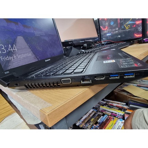 168 - A Lenovo B590 laptop with a core i3 processor, 4GB of ram, windows 10 pro installed, featuring 110gb... 