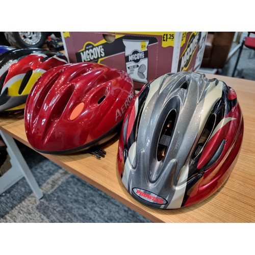 193 - 4x good quality bicycle/recreational helmets.