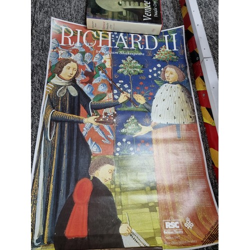 198 - A large quantity of interesting books covering various subjects along with a Richard II RSC Poster d... 