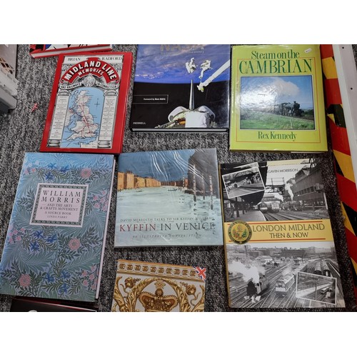 198 - A large quantity of interesting books covering various subjects along with a Richard II RSC Poster d... 