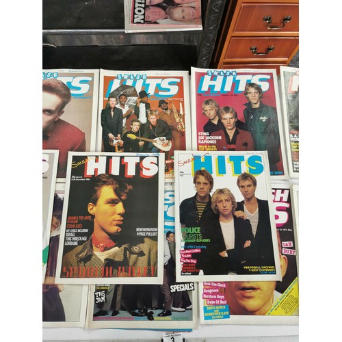 3 - A selection of Smash Hits magazines, 2 from 1979 and 13 from 1980 all in good order and have been st... 