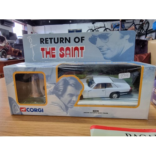 137 - 3x boxed brand new rare collectable die-cast models to include Corgi, return of the saint (57404), C... 