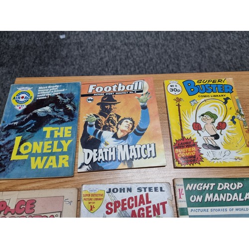 204 - A large collection of vintage small comics to include approx 119 fun size Dandy and Beano comics alo... 