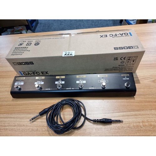 222 - A Boss GA-FC EX foot controller for guitar. multi effects foot switch controller, In very clean cond... 