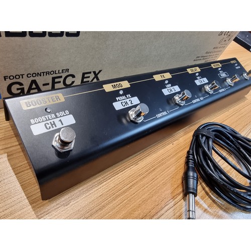 222 - A Boss GA-FC EX foot controller for guitar. multi effects foot switch controller, In very clean cond... 