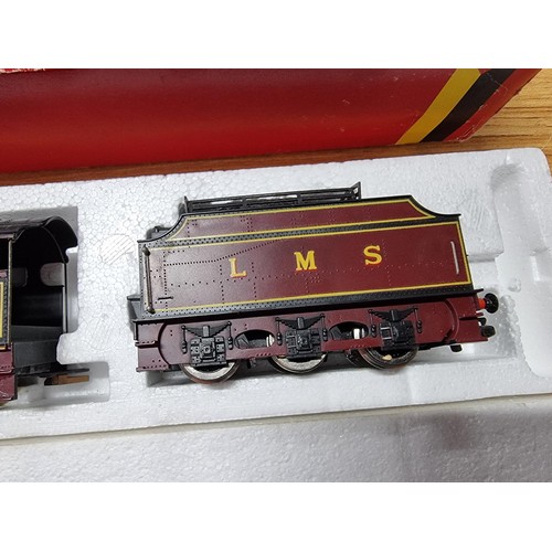 199 - A boxed Hornby LMS Patriot class 5XP 4-6-0 Duke of Sutherland locomotive and tender. Locomotive is i... 