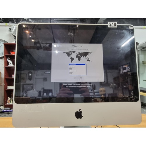 218 - An Apple iMac 20