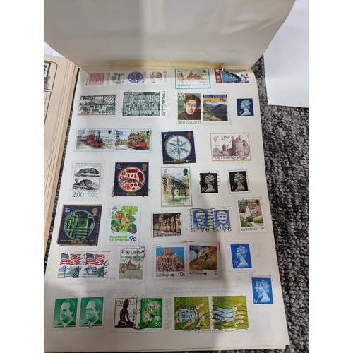 248 - A large quantity of organised stamps to include 25 sheets of various British stamps and 2 stamp albu... 