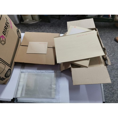 4 - Collection of packing boxes, envelopes etc all as new condition