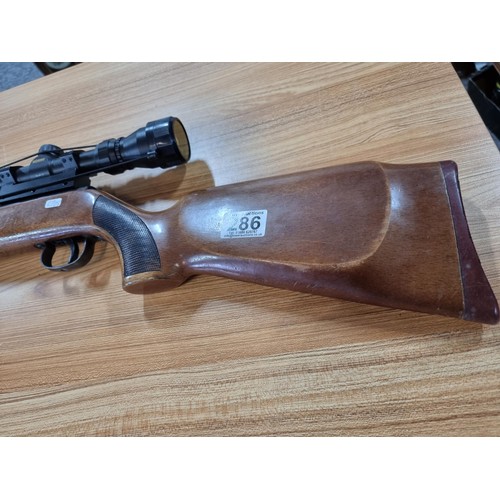 286 - A good quality vintage Diana original model 35, .22 air rifle, a good powerful spring air gun, in ex... 