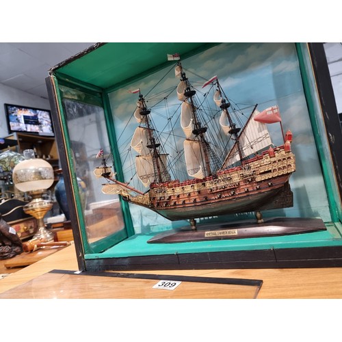 309 - A model ship 