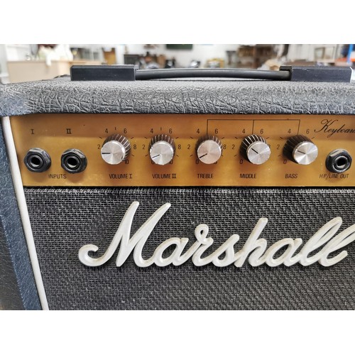 151 - Marshall keyboard and electronic piano  12 amp model 530, 112w complete with powercable and instrume... 