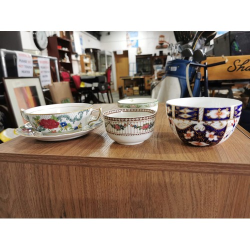 168 - Collection of collectable china inc a large Denby casserole dish, 6x Booths Floradora soup dishes, a... 