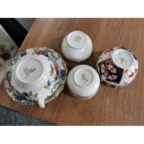 168 - Collection of collectable china inc a large Denby casserole dish, 6x Booths Floradora soup dishes, a... 