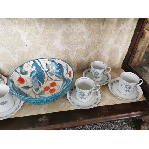 176 - Large collection of ceramics inc 19 piece Aynsley set inc 5 trios, cake plate etc, along with a 23 p... 