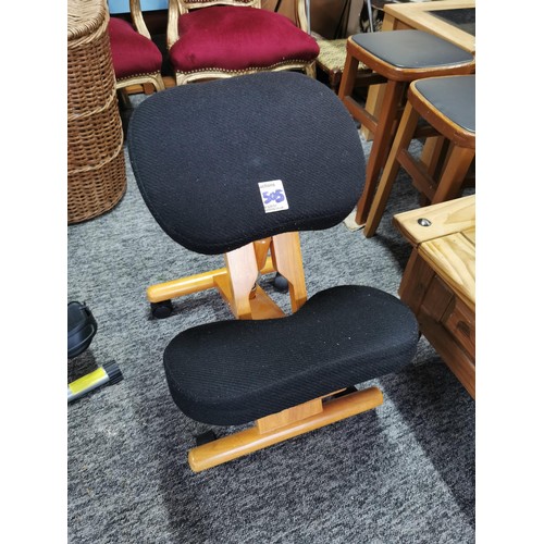 505 - Adjustable kneeling stool for correct posture