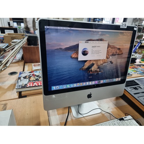 218 - An Apple iMac 20