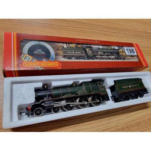 192 - A boxed Hornby R313 GWR Hagley Hall locomotive and tender, in excellent condition and track tested.