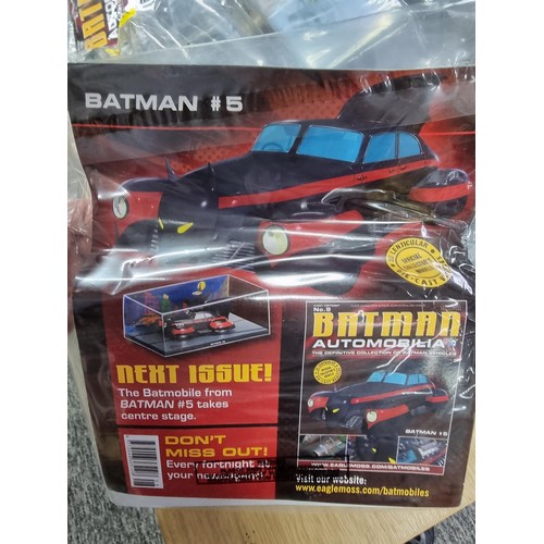 176 - A large collection of 15x Batman automobilia die-cast model cars from the Eaglemoss collection to in... 