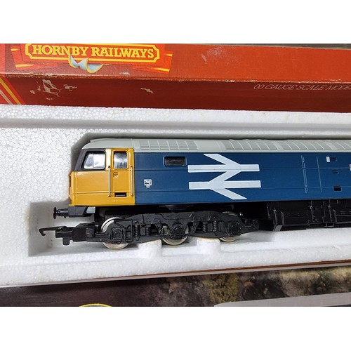 190 - A boxed Hornby R307 BR large loco class 47 county of Norfolk, boxed ,tracked tested and in excellent... 