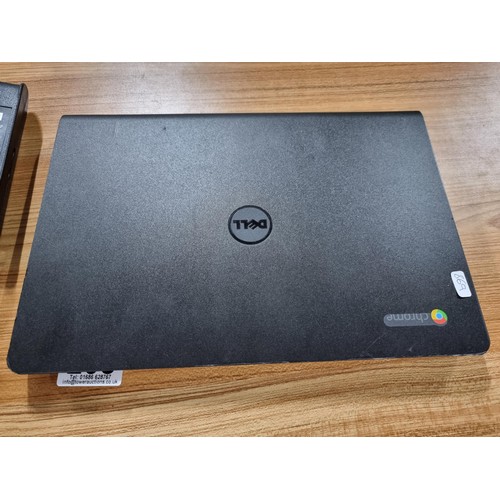 208 - A Dell Chromebook 11 model CB1C13 in full working order and factory resets ready for a new user.