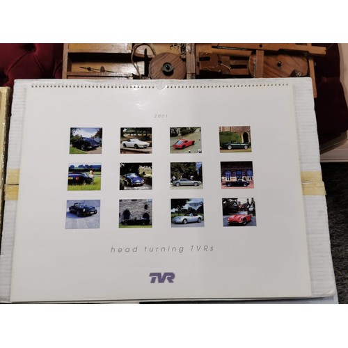 33 - Collection of 3x TVR 2000's catalogues in good order in original cardboard sleeves